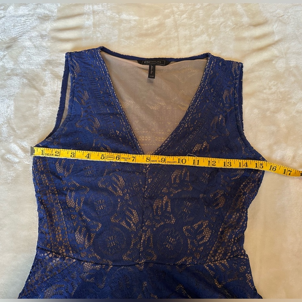 BCBGMaxAzaria Asymmetrical Sleeveless Top ￼ - Picture 3 of 5